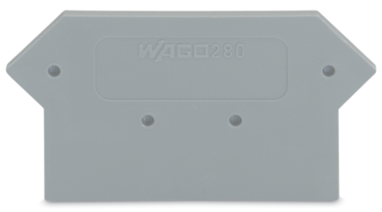 ŚCIANKA KOŃCOWA SZARA. - 280-330 - WAGO