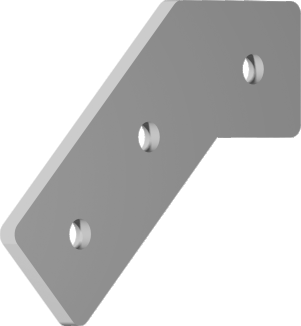 Łącznik ceownika LCP16 6,0 mm - 663600 - BAKS