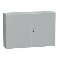 OBUDOWA STALOWA NAŚCIENNA 800XW1200XD300 - NSYS3D81230DP - SCHNEIDER ELECTRIC