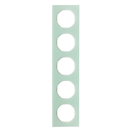RAMKA PIĘCIOKROTNA SZKŁO BIAŁY R.3 - 10152209 - HAGER