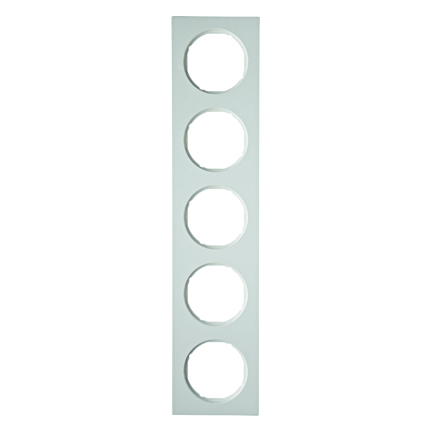 RAMKA PIĘCIOKROTNA BIAŁY POŁYSK R.3 - 10152289 - HAGER