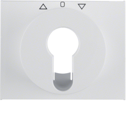 ELEMENT CENTRALNY DO ŁĄCZNIKA ŻALUZJOWEGO NA KLUCZ BIAŁY K.1 - 15047109 - HAGER