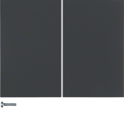 PRZYCISK POCZWÓRNY DO ŚCIEMNIACZA PRZYCISKOWEGO QUICKLINK ANTRACYT MAT K.1 KNX RF - 85648175 - HAGER