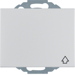 GNIAZDO SCHUKO Z POKRYWĄ ALU K.5 - 47477103 - HAGER