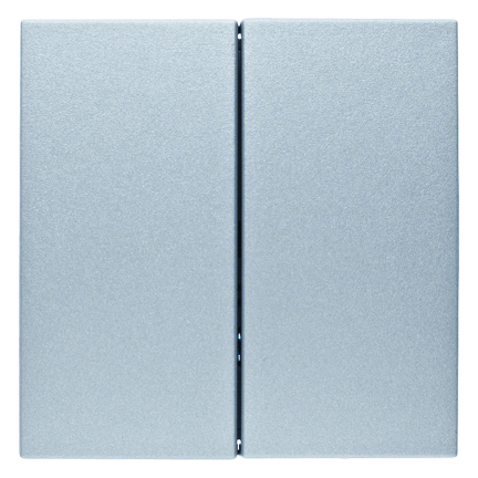 PRZYCISK PODWÓJNY QUICKLINK ALU MAT B.7 KNX RF - 85146183 - HAGER
