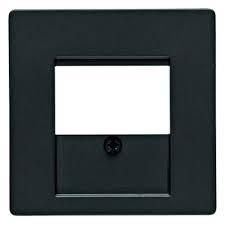 ELEMENT CENTRALNY DO GNIAZDA GŁOŚNIKOWEGO ANTRACYT AKSAMIT Q.1/Q.3 - 6810336086 - HAGER