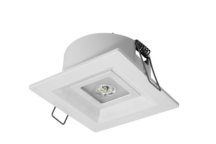 OPRAWA AWARYJNA LED 3W 1H JEDNOZADANIOWA AUTOTEST IP20 BIAŁA LOVATO P - LVPO/3W/B/1/SE/AT/WH - AWEX Sp. z o.o.