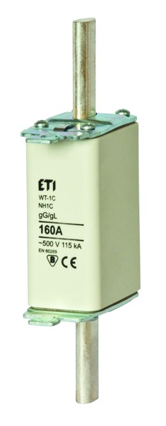 WKŁADKA TOPIKOWA NH - ZWŁOCZNA NH1/WT-1C GG 80A/500V - 004113233 - ETI