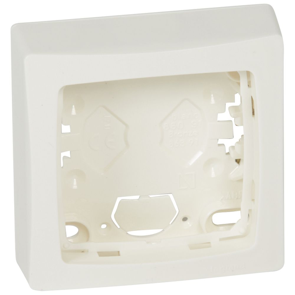 PUSZKA NATYNKOWA POJEDYNCZA BIAŁA OTEO - 086091 - LEGRAND