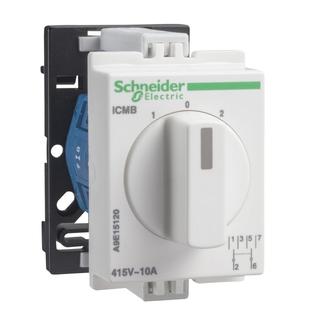 PRZEŁĄCZNIK ICMB 2 STYKI PRZEŁĄCZNE I-O-II - A9E15120 - SCHNEIDER ELECTRIC