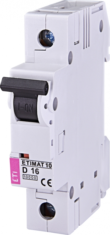 WYŁĄCZNIK NADPRĄDOWY ETIMAT 10 1P D16 - 002151716 - ETI