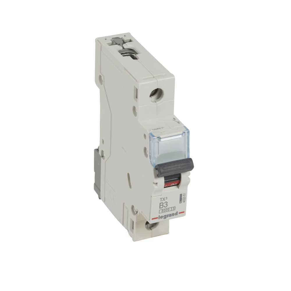 WYŁĄCZNIK NADPRĄDOWY B 3A 1 BIEGUN S301 - 403351 - LEGRAND