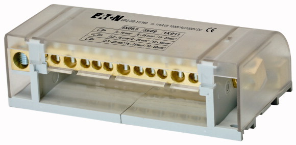 BLOK ROZDZIELCZY 160A 4 BIEGUNY TH35 BPZ-KB-11/160 - 102716 - EATON