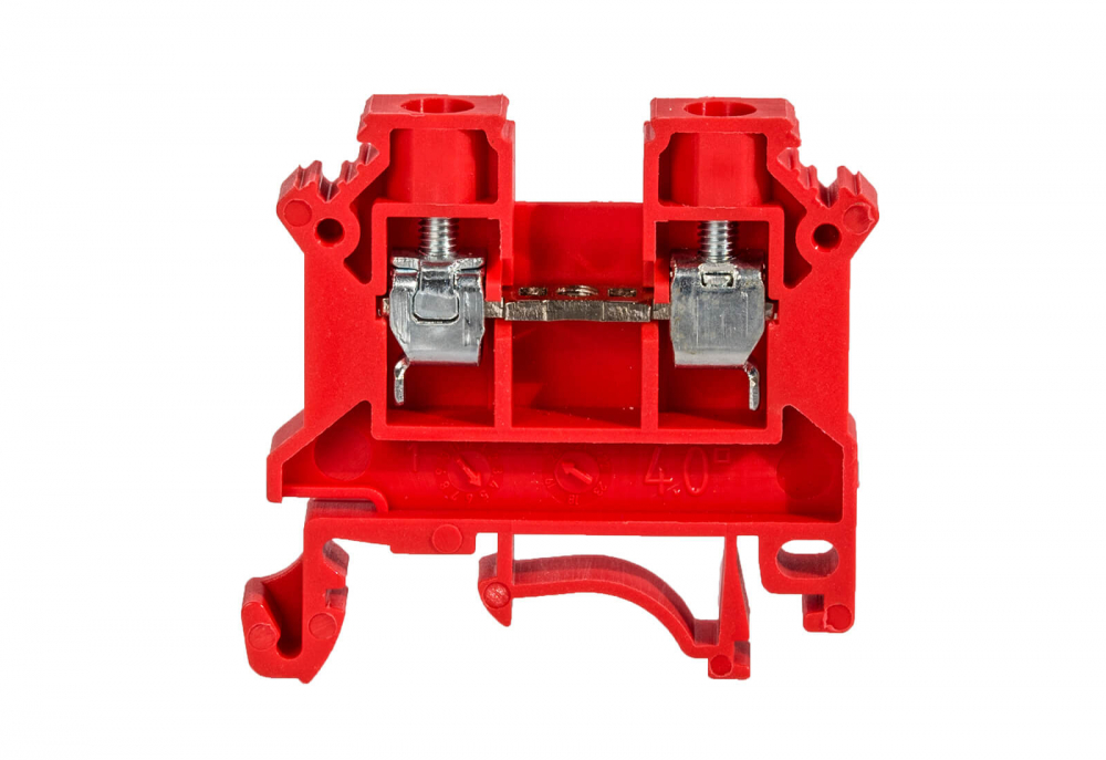 ZŁĄCZKA SZYNOWA GWINTOWA 4MM2 TS 32 35 1 TOR ZSG1-4,0NC CZERWONY ZUG - 11321311 - SIMET