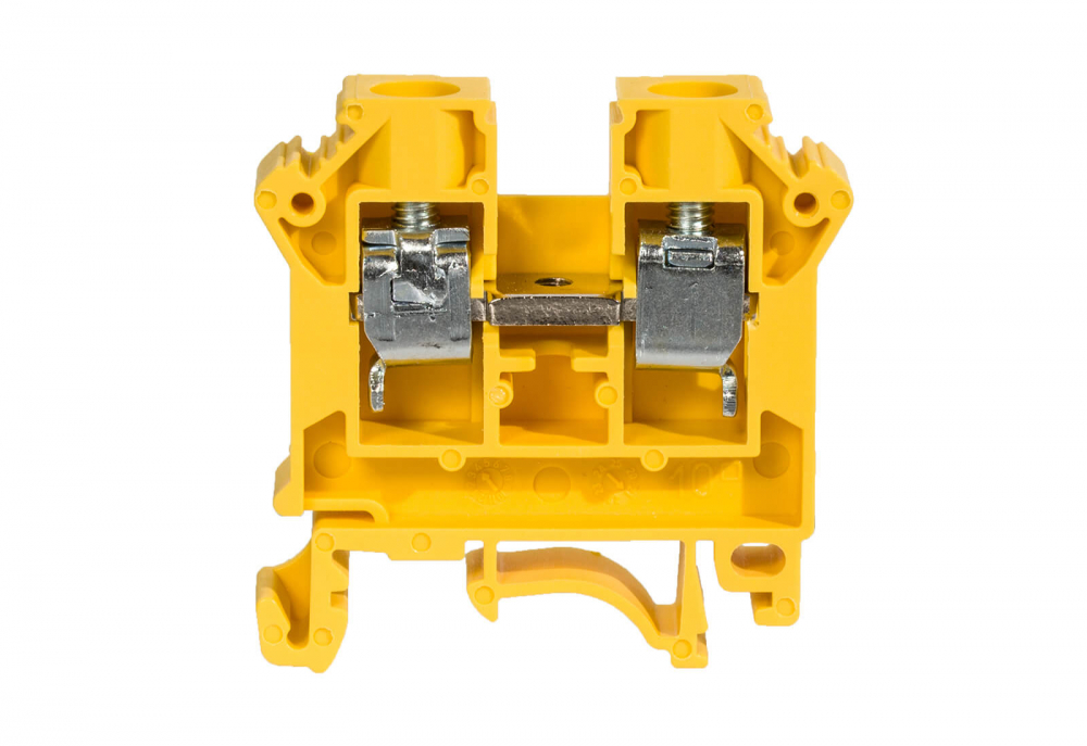 ZŁĄCZKA SZYNOWA GWINTOWA 10MM2 TS 32 35 1 TOR ZSG1-10,0NZ ŻÓŁTY ZUG - 11521314 - SIMET