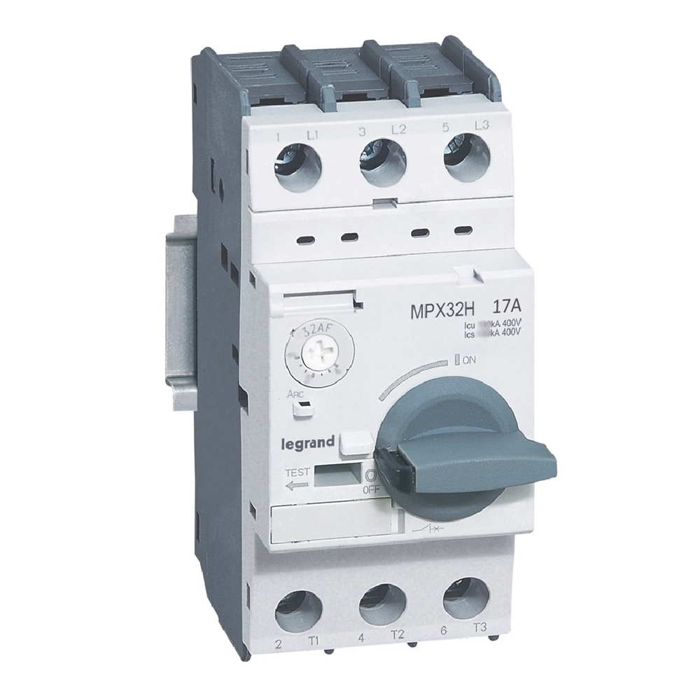 WYŁĄCZNIK SILNIKOWY ZAKRES 11-17A MPX3 - 417332 - LEGRAND