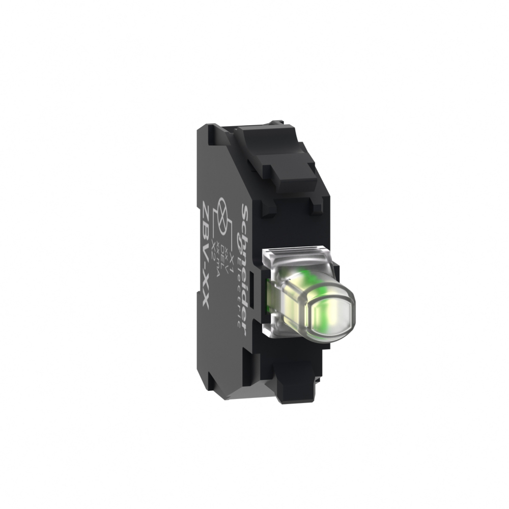 ZESTAW ŚWIETLNY LED FI 22 110-120V STANDARDOWY ZACISKI ŚRUBOWE BIAŁY - ZBVG1 - SCHNEIDER ELECTRIC