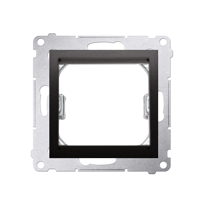 Adapter (przejściówka) na osprzęt standardu 45 × 45 mm; antracyt *Do gniazd teleinformatycznych Simon Connect - DA45.01/48 - KONTAKT SIMON
