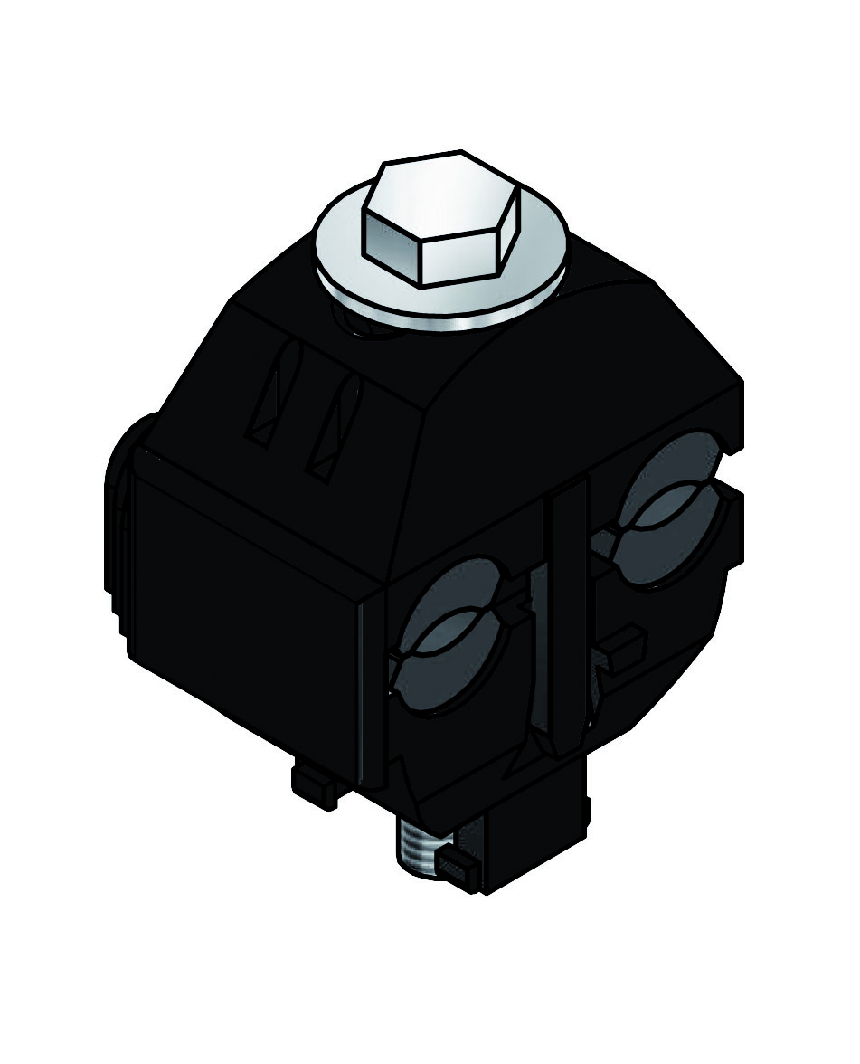 ZACISK 2-STRONNIE PRZEBIJAJĄCY AL-CU 16-120 MM2 Z2081 ALCU120 - 002912301 - ETI