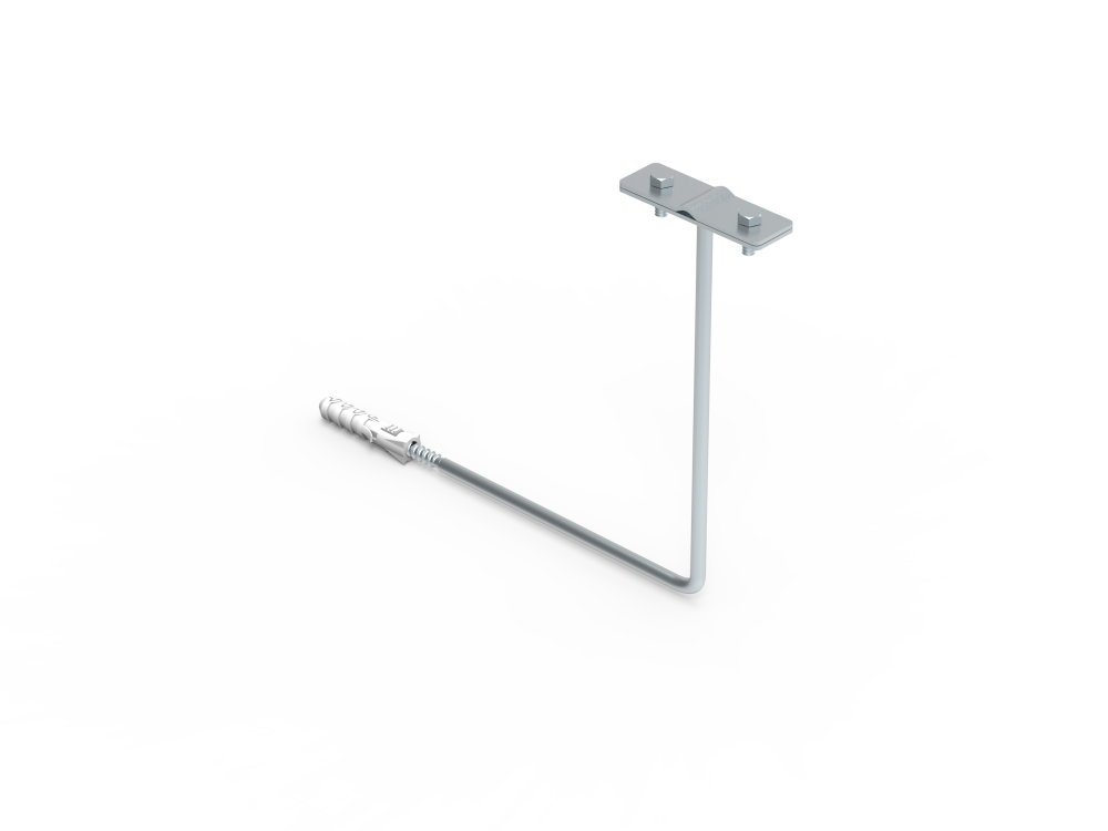 UCHWYT Z KOŁKIEM FI-12 DŁUGOŚĆ 200 MM KĄTOWY. - 91240101 - ELKO-BIS