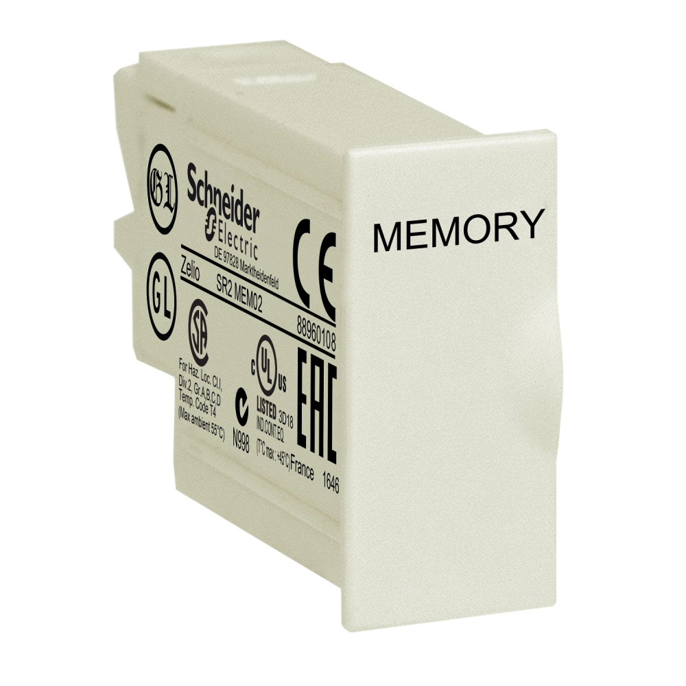 PAMIĘĆ EEPROM - FIRMWARE > 3.0. - SR2MEM02 - SCHNEIDER ELECTRIC