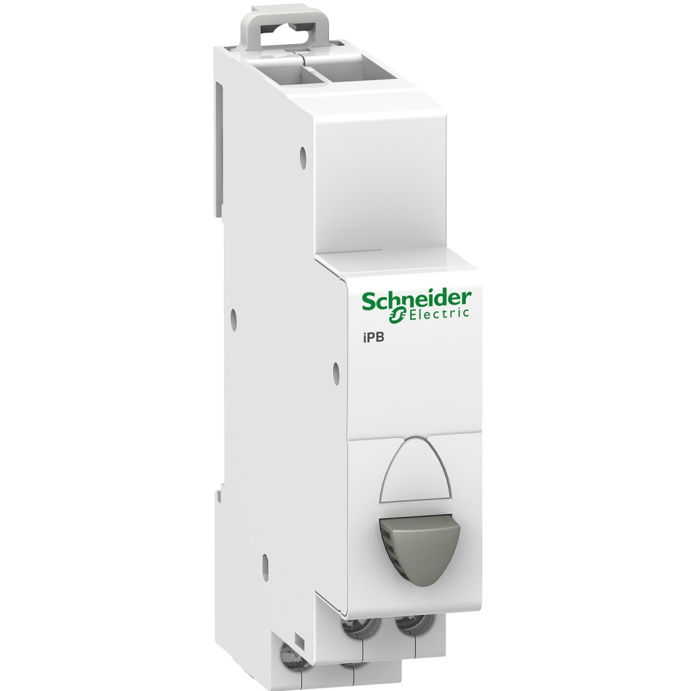 PRZYCISK MODUŁOWY BEZ LAMPKI IPB 1P 20A 1NO SZARY - A9E18032 - SCHNEIDER ELECTRIC