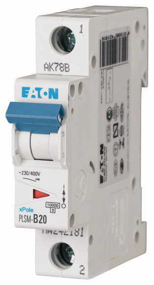 WYŁĄCZNIK NADPRĄDOWY 1-POLOWY PLSM-C20-MW - 242207 - EATON