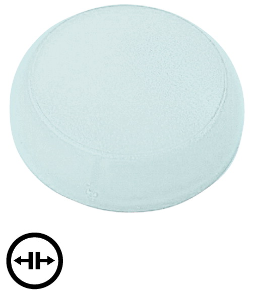 SOCZEWKA LAMPKI SYGNALIZACYJNEJ PŁASKA BIAŁA M22-XL-W-X13 - 218396 - EATON