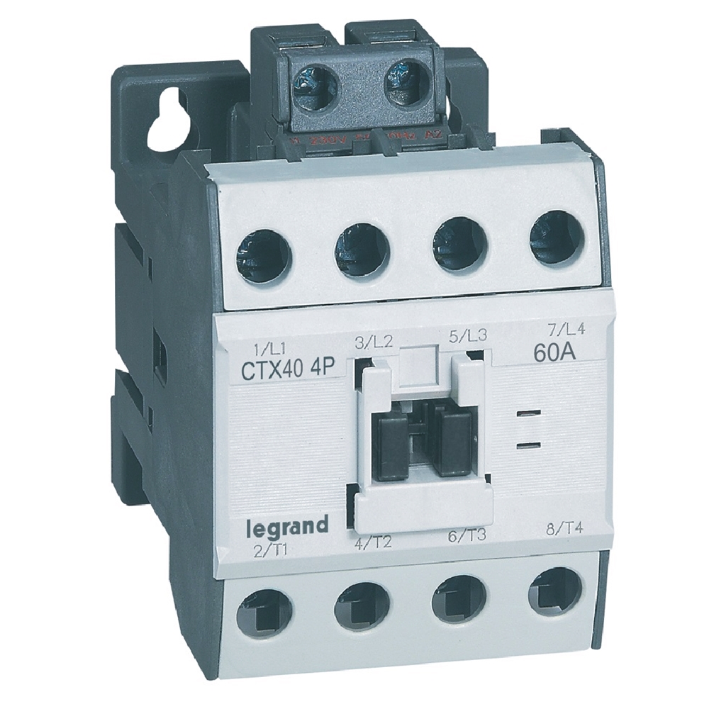 STYCZNIK MOCY 60 A 4 POLOWY 230V AC CTX3 - 416436 - LEGRAND