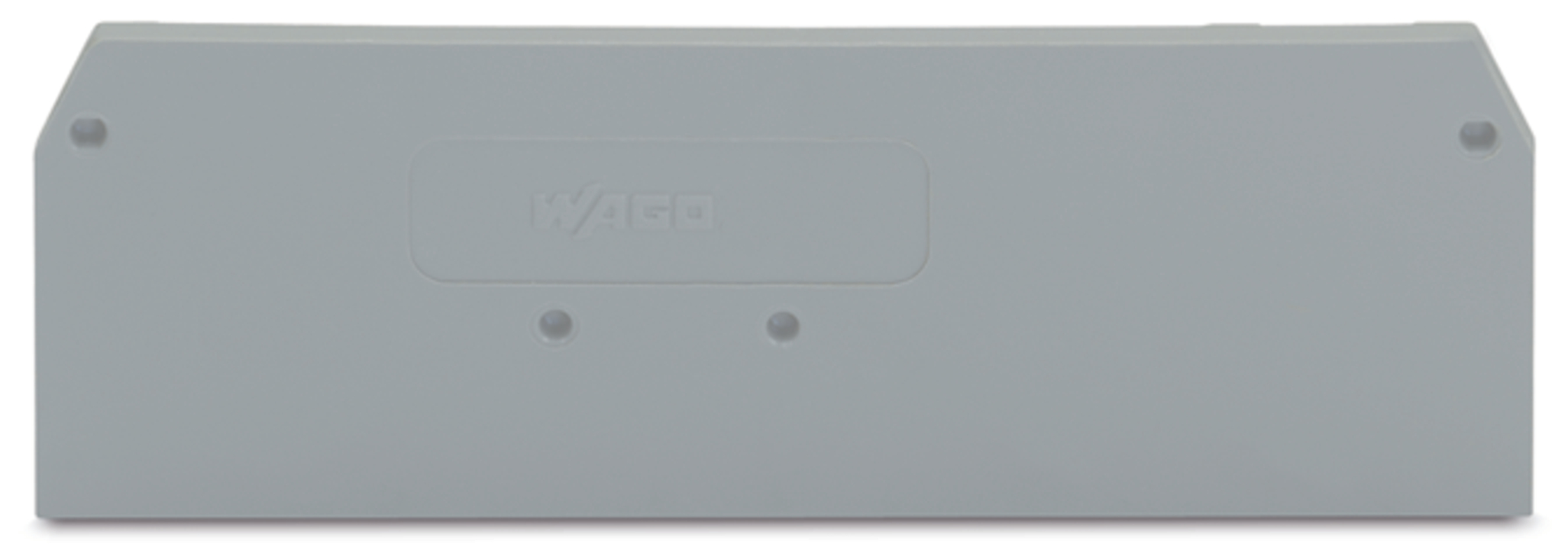 ŚCIANKA KOŃCOWA SZARA. - 281-334 - WAGO