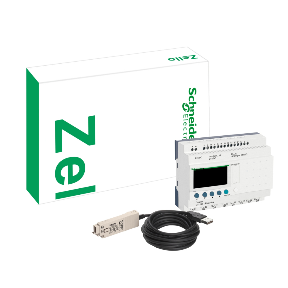 STEROWNIK ZELIO PACK 26WE/WY 24VDC - SR3PACK2BD - SCHNEIDER ELECTRIC