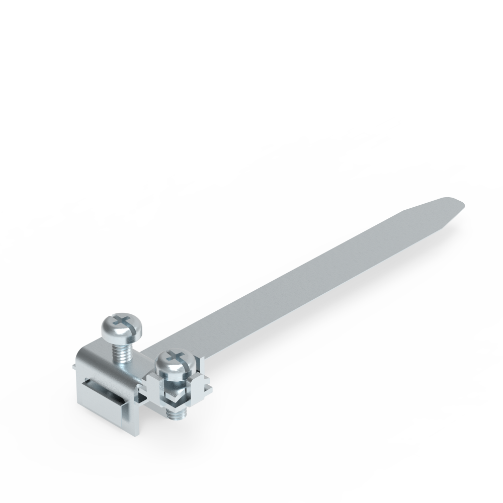 OPASKA UZIEMIAJĄCA 1/8-3/8 DŁUGOŚĆ 120MM. SZEROKOŚĆ 14MM 64.1/E - 96440101 - ELKO-BIS