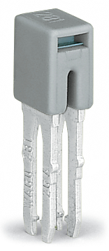 MOSTEK POPRZECZNY 4 MM2 SZARY. - 281-402 - WAGO