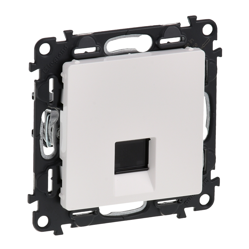 GNIAZDO 1XRJ45 KAT.6A STP BIAŁE VALENA LIFE - 753148 - LEGRAND