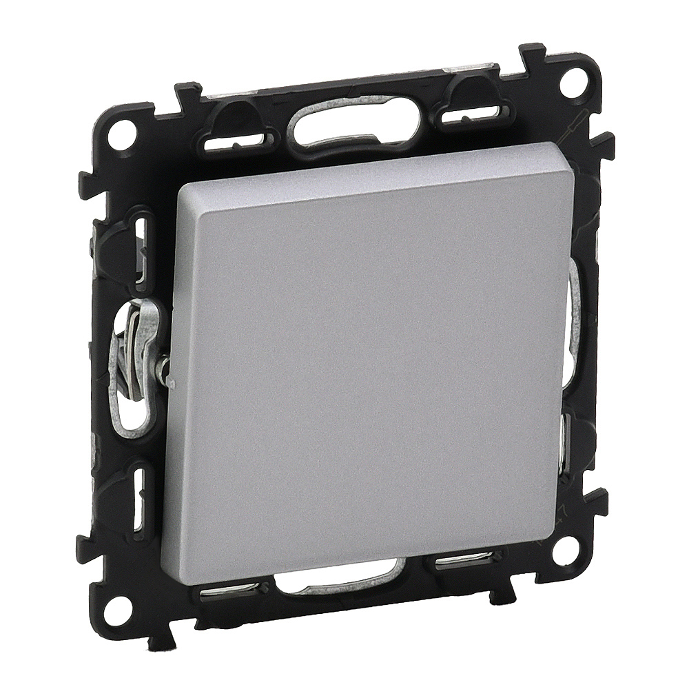 ŁĄCZNIK KRZYŻOWY ZACISKI ŚRUBOWE 10AX 250V IP20 ALUMINIUM VALENA LIFE - 752307 - LEGRAND