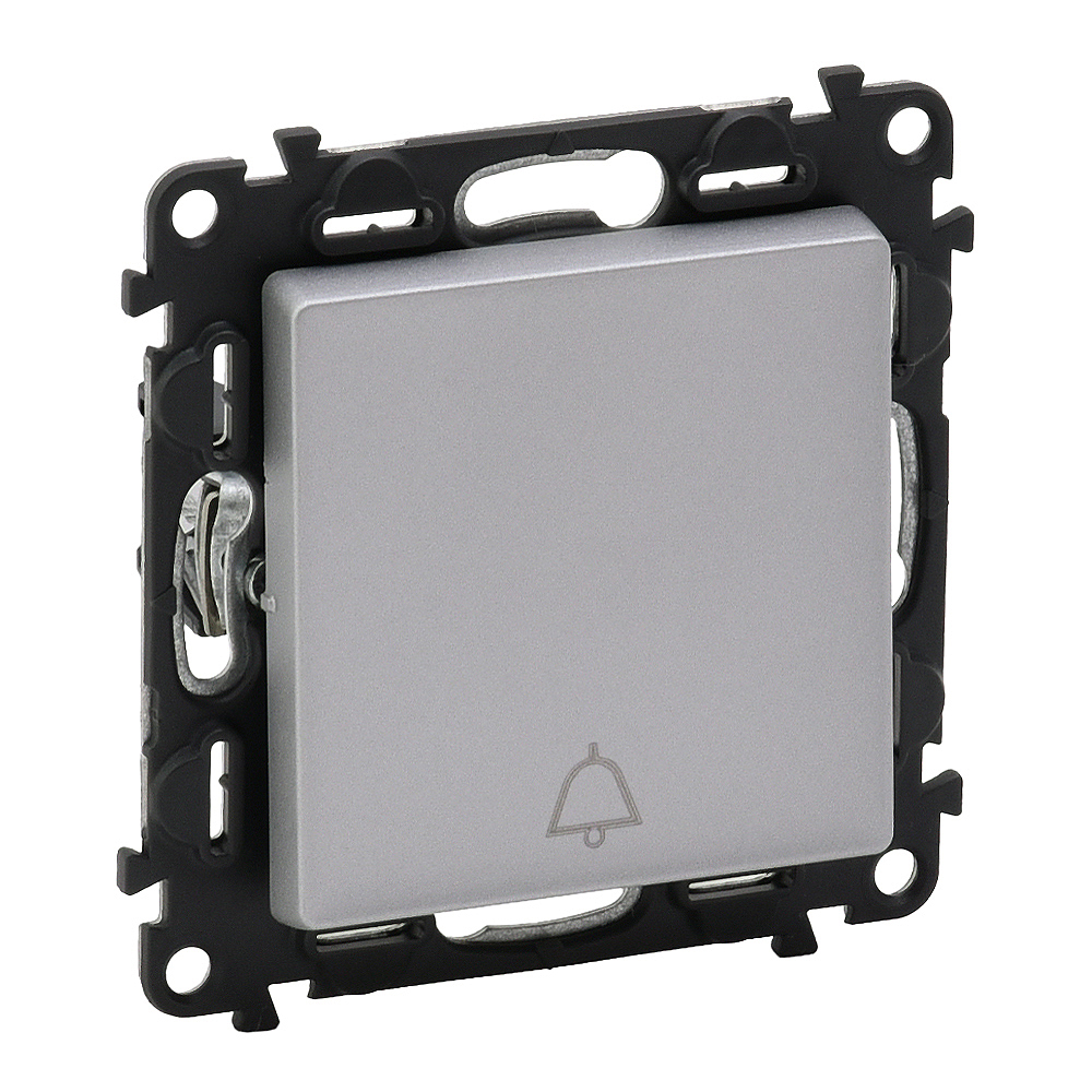 PRZYCISK DZWONEK ALUMINIUM VALENA LIFE - 752315 - LEGRAND
