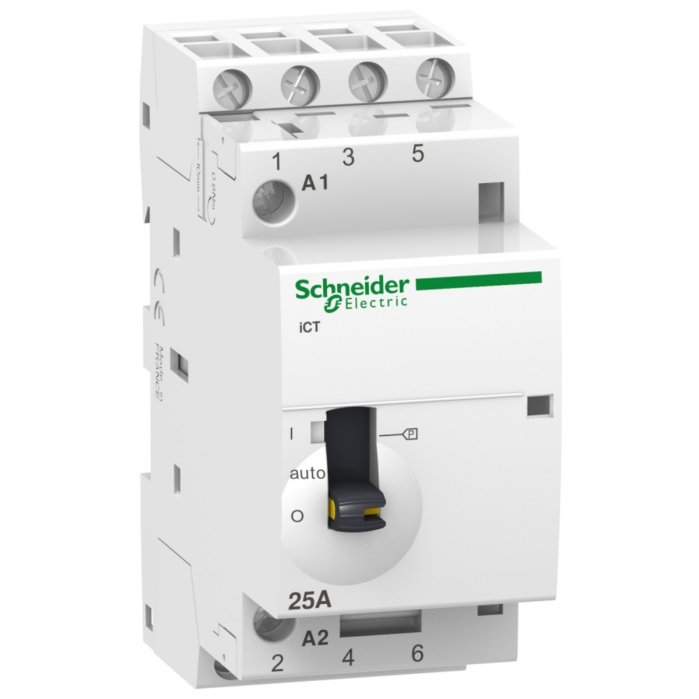 STYCZNIK MODUŁOWY 25A 4NO 50/50HZ 24 VAC ICT50R25-40-24 - A9C21134 - SCHNEIDER ELECTRIC