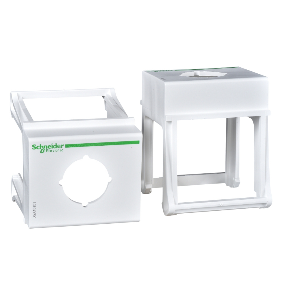 PODSTAWA MODUŁOWA NA SZYNĘ TH 35 Z WYCIĘCIEM FI 22MM, SZEROKOŚĆ 3 MODUŁY 18MM - A9A15151 - SCHNEIDER ELECTRIC