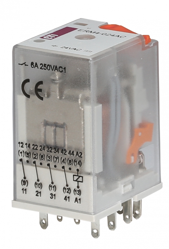 PRZEKAŹNIK 4 STYKOWY 24V AC ERM4-024AC - 002473008 - ETI