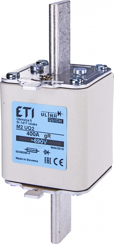 WKŁADKA TOPIKOWA NH - ULTRASZYBKA / AR M2UQU-N/355A/690V - 004334221 - ETI