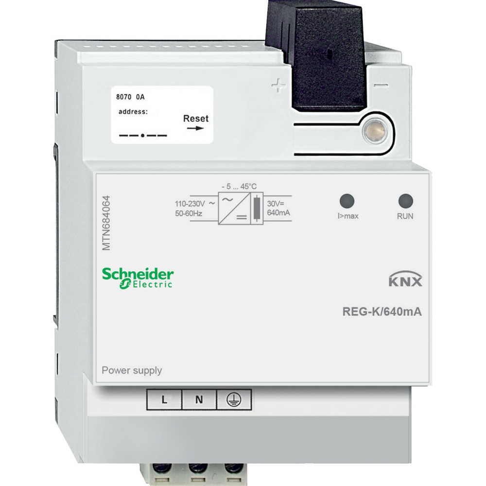 ZASILACZ REG-K 630MA JASNOSZARY KNX - MTN684064 - SCHNEIDER ELECTRIC