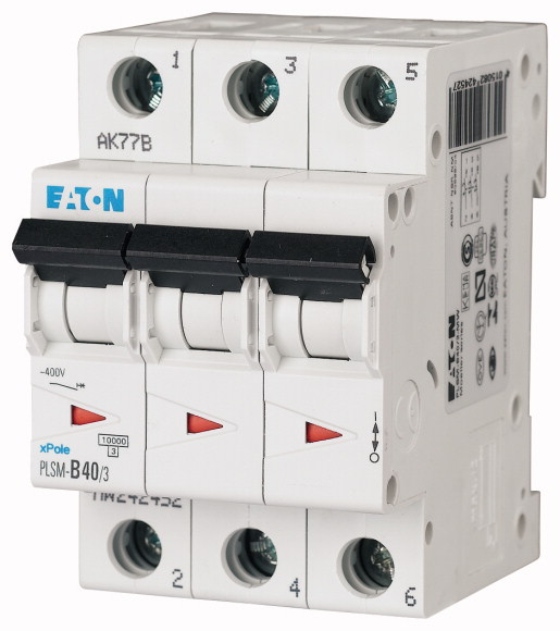 WYŁĄCZNIK NADPRĄDOWY 3-POLOWY PLSM-B40/3-MW - 242452 - EATON