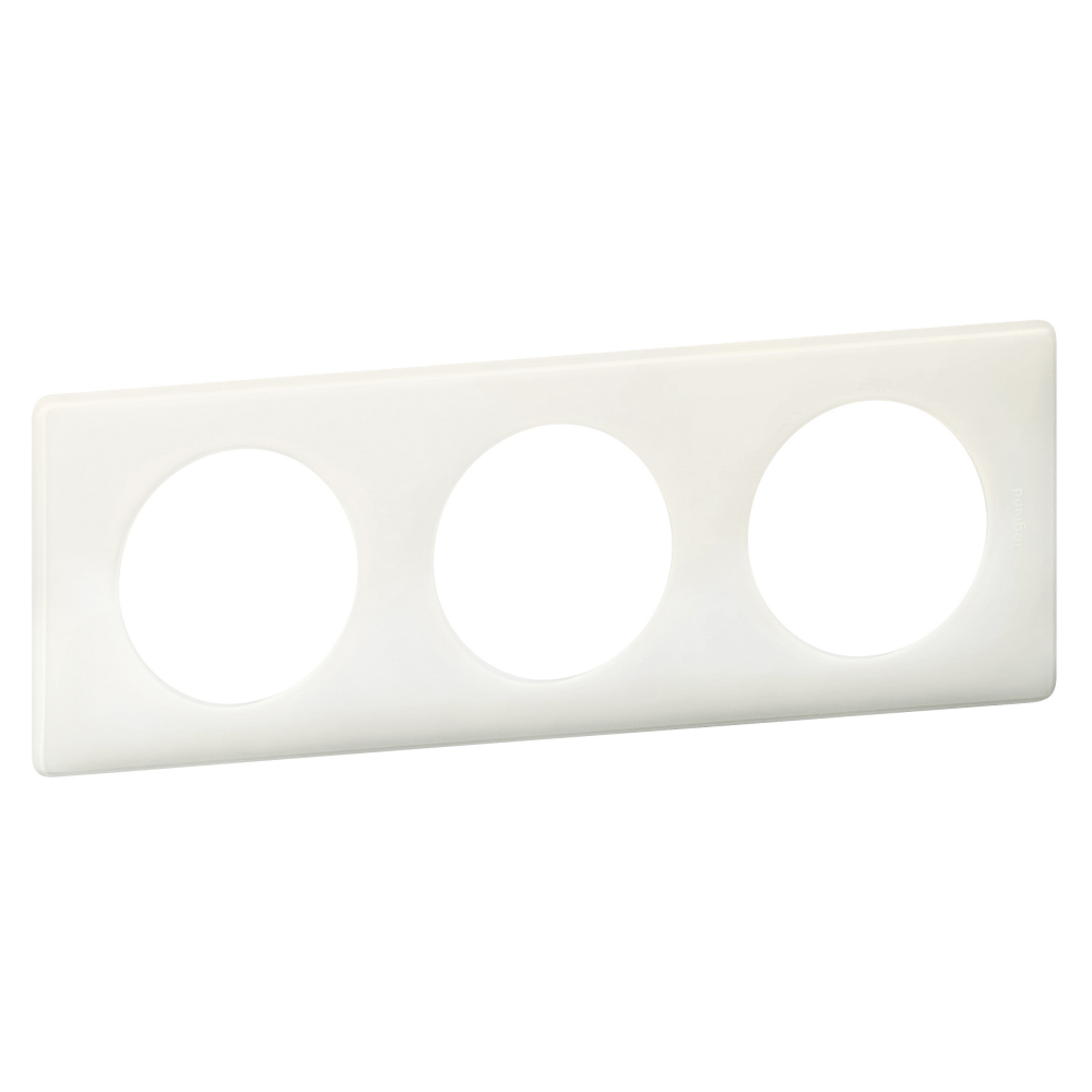 RAMKA POTRÓJNA POZIOM/PION BIAŁY CELIANE - 066633 - LEGRAND