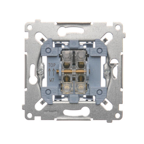 Łącznik krzyżowy (mechanizm) 10AX, 250V~, szybkozłącza - SW7M - KONTAKT SIMON