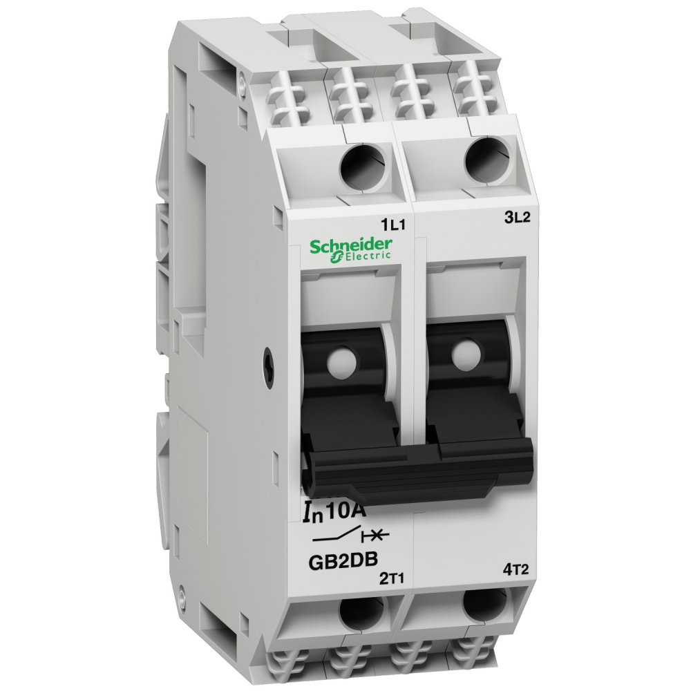 WYŁĄCZNIK TERMO-MAGNETYCZNY 2A 2 POLOWY - GB2DB07 - SCHNEIDER ELECTRIC