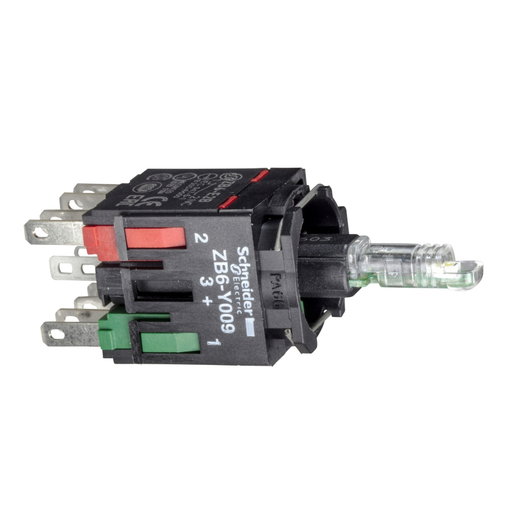 KORPUS DO PRZYCISKU PODŚWIETLANEGO LED12-24V NZ CZERWONY - ZB6ZB42B - SCHNEIDER ELECTRIC