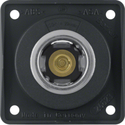 GNIAZDO ZASILANIA 12 V MECHANIZM CZARNY MAT INTEGRO FLOW - 845712503 - HAGER