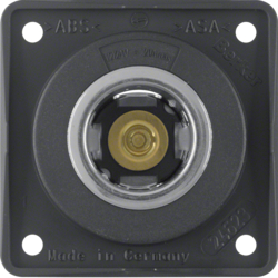 GNIAZDO ZASILANIA 12 V MECHANIZM ANTRACYT MAT INTEGRO FLOW - 845712505 - HAGER