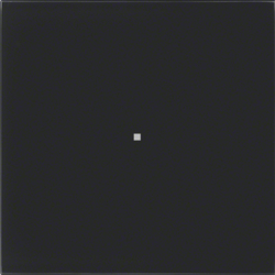 PRZYCISK POJEDYNCZY STANDARD SZKŁO CZARNE B.IQ - 75161092 - HAGER