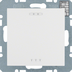 REGULATOR TEMPERATURY BEZ STEROWANIA RĘCZNEGO Z INTERFEJSEM UNIWERSALNYM Z WBUDOWANYM BIAŁY S.1/B.3/B.7 - 75441259 - HAGER